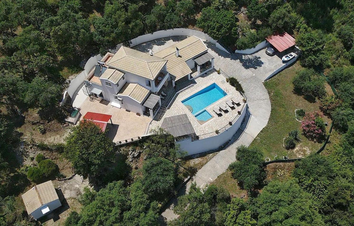 Villa Boukari Chlomos Eksteriør bilde